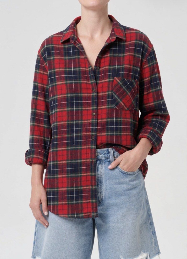 Old Navy Red Plaid Longsleeves (Category: Longsleeves) located in Manila. Submitted by jhcollections (Listing ID 1462254171, Image 1). Description: Old Navy Red Plaid Longsleeves - large on label - actual photos posted - J&t/grab/lalamove.