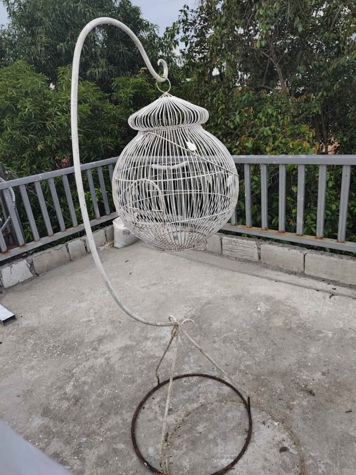 old victorian bird cage (Category: Homes & Other Pet Accessories) located in Manila. Submitted by thrifty.sh0p (Listing ID 1462120263, Image 3). Description: Old bird cage Size 67 inch height.