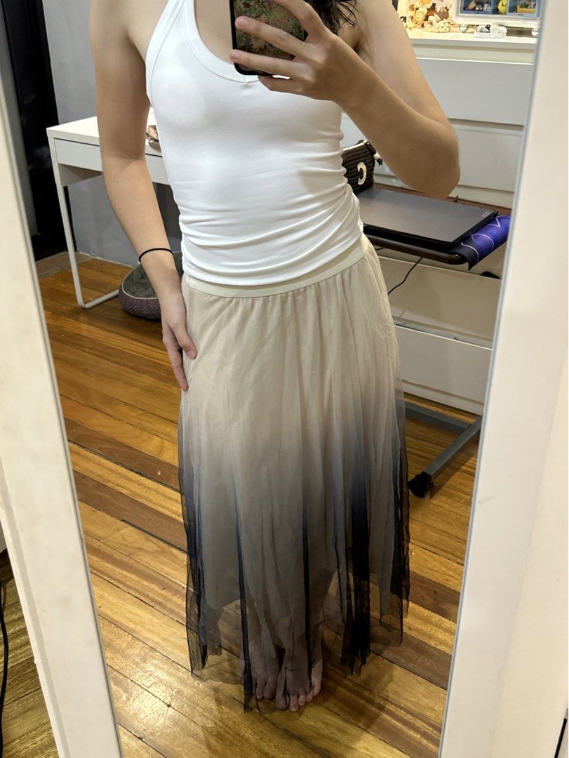 Ombre Long Skirt (Category: Skirts) located in Paranaque City. Submitted by celinegab (Listing ID 1462190709, Image 2). Description: Can fit s-m (garterized).