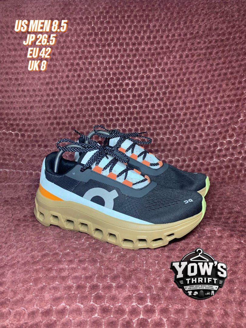ONCLOUD MONSTER Black&Brown (Category: Casual Shoes) located in Argao. Submitted by topoyyow08 (Listing ID 1462209897, Image 1). Description: MOP:GCASH MOD:J&T PRICE + SF PM FOR MORE INFO 📩📩📩.