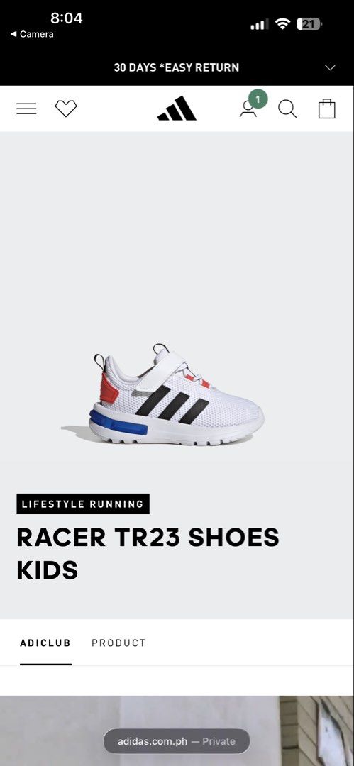 Oroginal adidas kids shoes (Category: Babies & Kids Fashion) located in Marikina City. Submitted by lad_23 (Listing ID 1462110929, Image 3). Description: .
