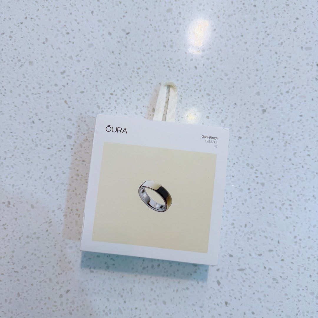 Oura Ring 5 Gold size 8 (Category: Wearables & Smart Watches) located in Taytay. Submitted by sfg280926 (Listing ID 1462179621, Image 1). Description: Size 8 PM me for pictures Barely used. With receipt. Bought Aug 19 Wrong size will get a 9. .