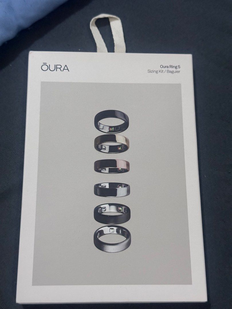 Oura Ring 5 Sizing Kit (Category: Other Gadgets) located in Cagayan de Oro. Submitted by bia_r (Listing ID 1462202341, Image 2). Description: Oura Ring 5 Sizing Kit Selling my Oura Ring 5 sizing kit 😊 • Sizes 6–13 included • Only sizes 6 and 7 were used • All sizes are clearly marked • Great for checking your perfect fit before ordering an Oura Ring • Perfect for first-time Oura buyers Clean and in good condition! 📍Cagayan de Oro.