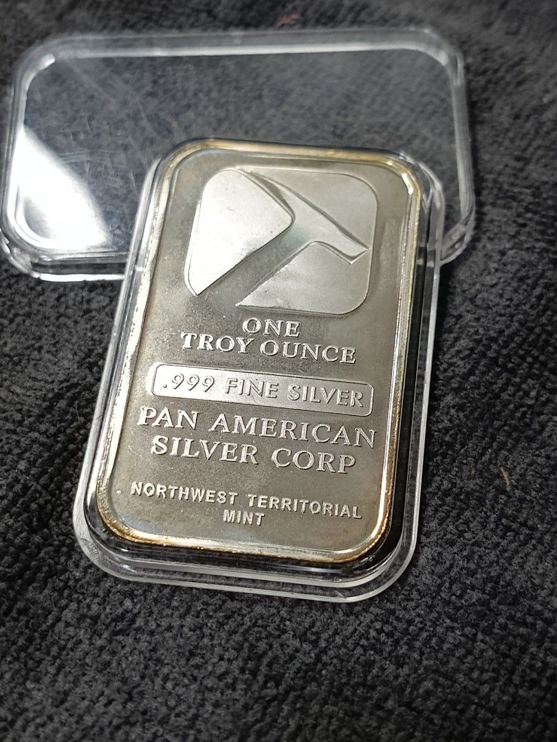 PAN 1 Troy Oz Silver Bar (Category: Currency) located in Quezon City. Submitted by Coiners (Listing ID 1462214356, Image 1). Description: .