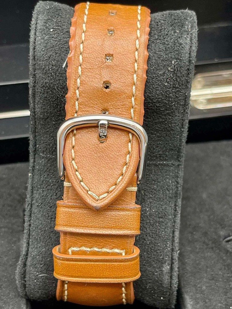Panerai Radiomir Black Seal Automatic Watch (Category: Men's Watches) located in Manila. Submitted by smalltimemanila (Listing ID 1462140133, Image 3). Description: - Panerai Radiomir Black Seal - Black dial with luminous markers and Arabic numerals - Tan leather strap with white stitching - Stainless steel case - Automatic movement - Swiss Made.