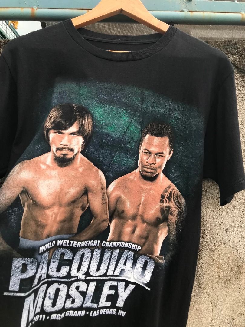 Paquiao vs Mosley 2011 Boxing tee (Category: Tshirts & Polo Shirts ) located in San Jose. Submitted by thriftthe19th (Listing ID 1462178198, Image 1). Description: 21/29 M can fit large Deadstock condition Brandnew condi.