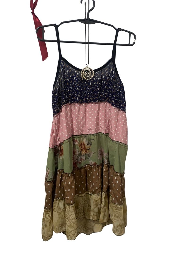 patchwork whimsical dress (Category: Dresses) located in Quezon City. Submitted by kastiel00 (Listing ID 1462203821, Image 1). Description: i love this dress so muchh!!! fun pattern and design! small to medium.