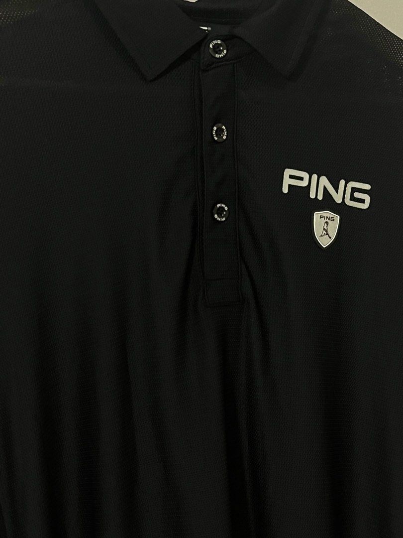 Ping Golf Shirt Black (Category: Activewear) located in Quezon City. Submitted by phillystuff (Listing ID 1462174057, Image 2). Description: Ping Golf Shirt Black Fits Medium to Large 21.5 x 31 Excellent Condition PHP 550 Fairview QC Location or shipping at buyer’s expense .