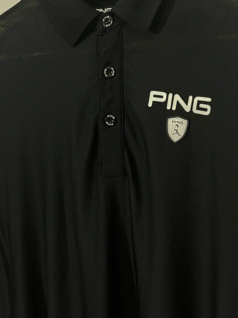 Ping Golf Shirt Black (Category: Activewear) located in Quezon City. Submitted by phillystuff (Listing ID 1462174057, Image 3). Description: Ping Golf Shirt Black Fits Medium to Large 21.5 x 31 Excellent Condition PHP 550 Fairview QC Location or shipping at buyer’s expense .