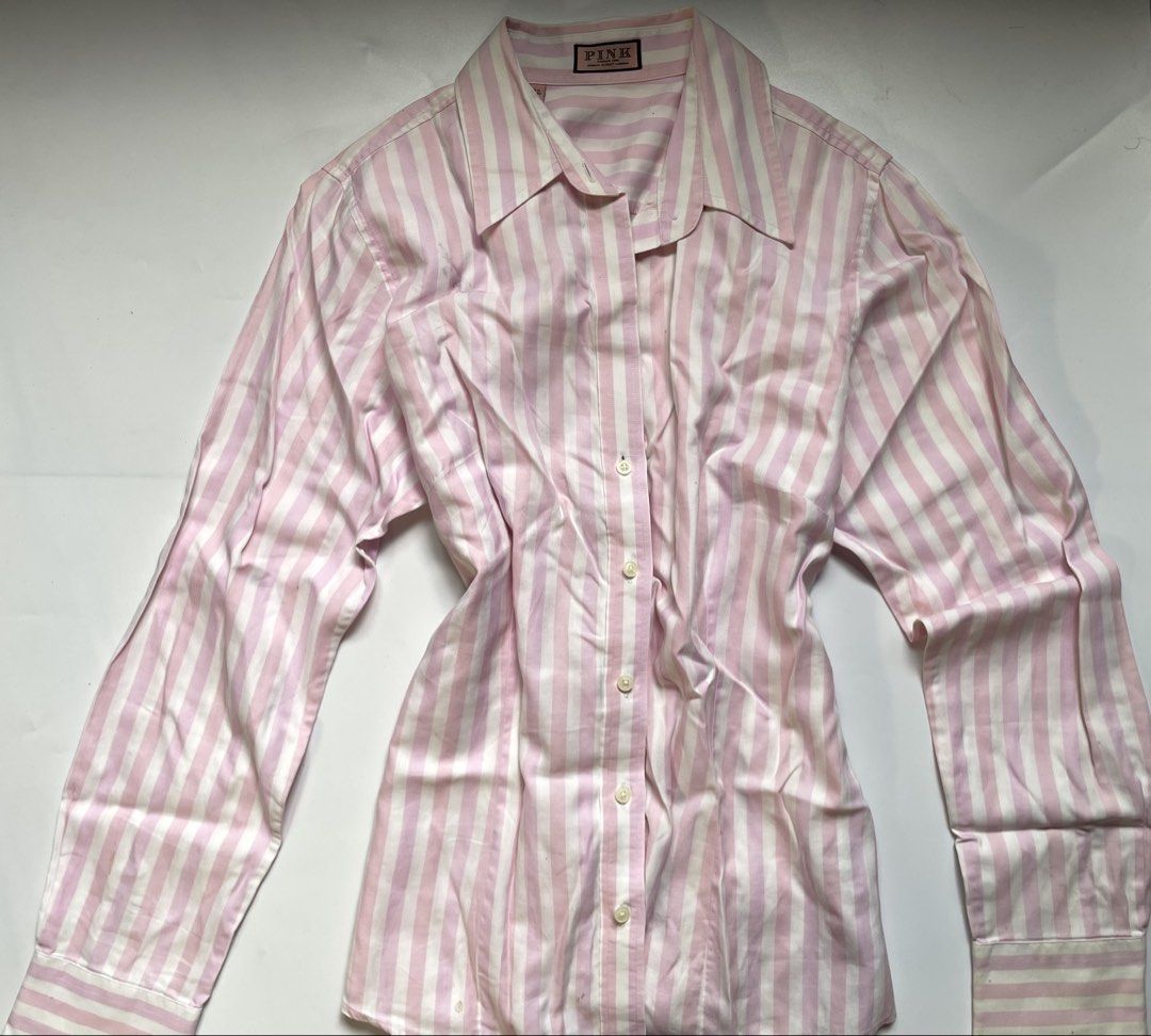 pink button down (Category: Longsleeves) located in Meycauayan. Submitted by fae.trove (Listing ID 1462172606, Image 1). Description: .