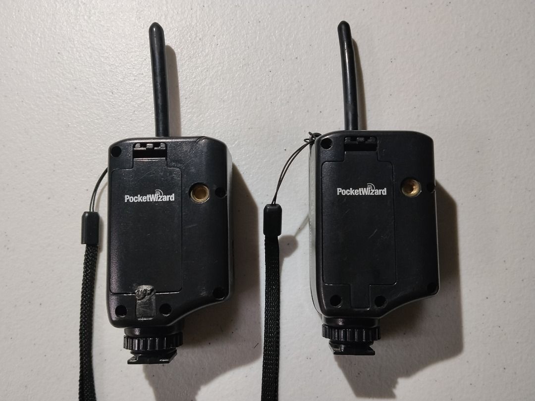 PocketWizard Triggers for Nikon (Category: Cameras) located in Rodriguez. Submitted by nko_ambemur (Listing ID 1462069591, Image 3). Description: PocketWizard Triggers for Nikon * FlexTT5 = 2pcs * Plus II = 2pcs * Mini TT1 = 1pc Price: P12,000.00 ---------------- Kung gusto mo isama yung Sekonic L-758CINE Digitalmaster Light Meter * with RT-32CTL module (for syncing with the PocketWizard Triggers) * with case * rechargeable battery Total Price: P