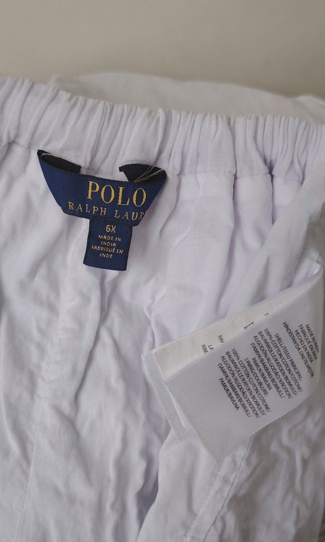 POLO RL KIDS SHORT (Category: Babies & Kids Fashion) located in Manila. Submitted by nobleflower_f701b3 (Listing ID 1462102969, Image 2). Description: Polo RL Kids Short 3-6T EUC PRE love Linen cloth With inner short double.