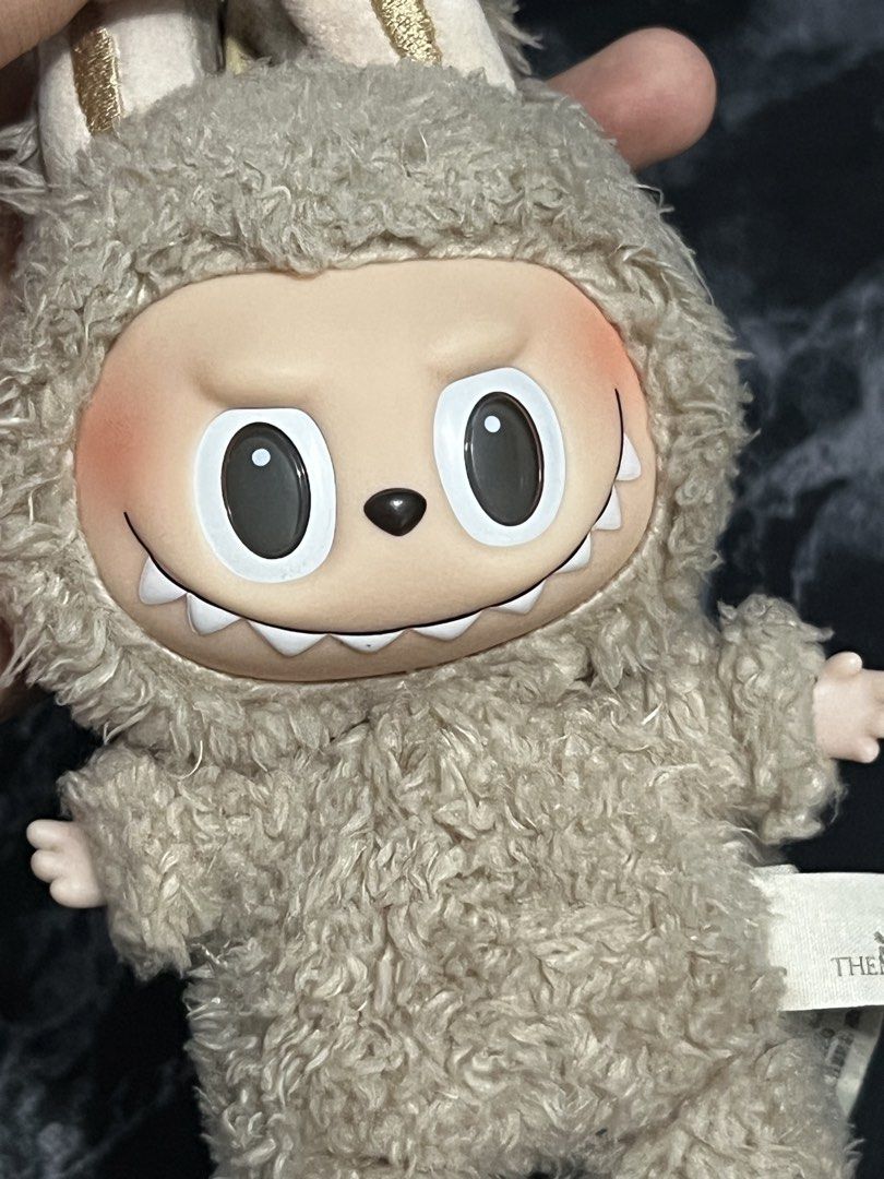 POPMART LABUBU V1 (Category: Designer & Blind Box Toys) located in Bulacan. Submitted by aerismyyy (Listing ID 1462118547, Image 2). Description: well used selling as is no box foil or card natapon x sensitive actual pics posted lalamove/jnt (weekends shipping).