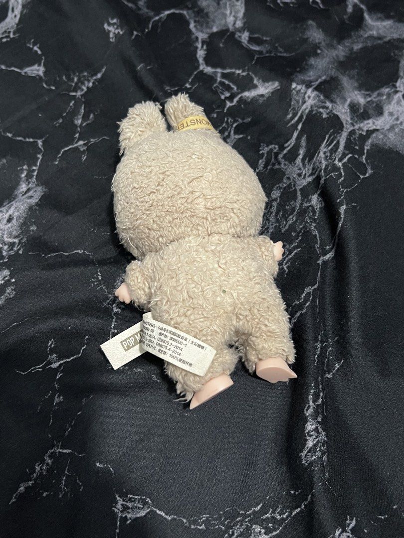 POPMART LABUBU V1 (Category: Designer & Blind Box Toys) located in Bulacan. Submitted by aerismyyy (Listing ID 1462118547, Image 3). Description: well used selling as is no box foil or card natapon x sensitive actual pics posted lalamove/jnt (weekends shipping).