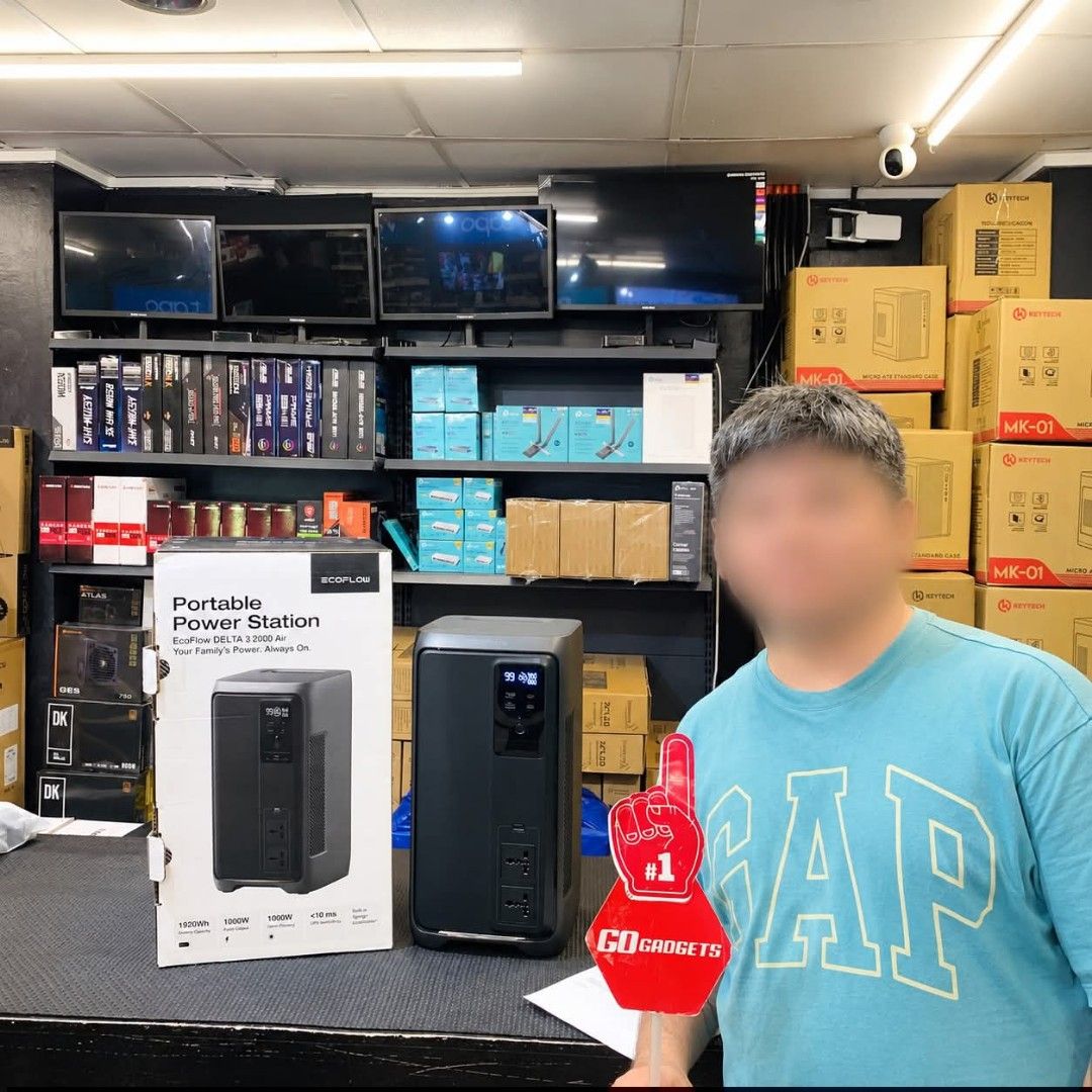 PORTABLE POWER STATION: EcoFlow Delta 3 2000 Air (Category: Other Gadgets) located in Caloocan City. Submitted by kentsalvador31 (Listing ID 1462114581, Image 2). Description: PORTABLE POWER STATION: EcoFlow Delta 3 2000 Air Go Gadgets - Kawit Cavite 💬 Message us now for full specs & recommendations! 🔋 Suitable for: ✅ Emergency backup power ✅ Camping and outdoor use ✅ Travel and road trips ✅ Work-from-home backup ✅ Charging gadgets and devices 