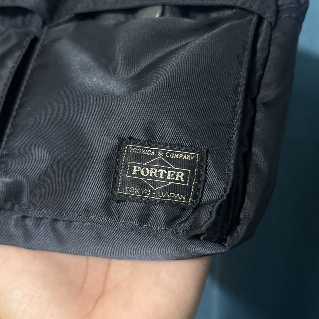Porter Tanker Iron Blue (Category: Sling Bags) located in Manila. Submitted by suhbaru (Listing ID 1462187297, Image 2). Description: Porter Tanker Shoulder/Crossbody Bag Iron Blue Used ₱3,995 Manila 📍.