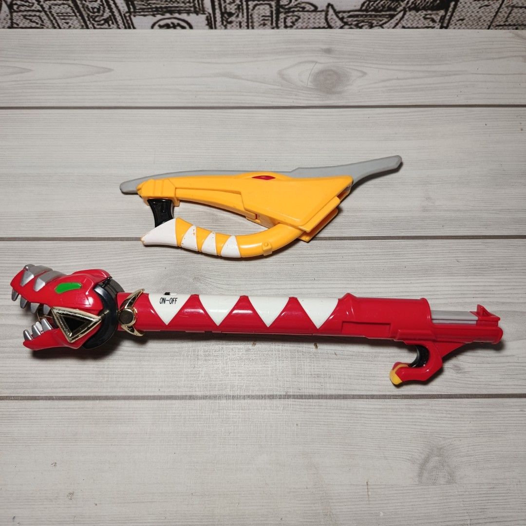 Power Rangers Dino Thunder collectable toys (Category: Action & Battle Toys) located in Iloilo. Submitted by quistor (Listing ID 1462162913, Image 1). Description: Product Features: Power Rangers Dino Thunder Collectable Toys Color: as the picture shows Size: inches - see Ruler in inches for size comparison Condition: Japan surplus toys, no box, Working Electronics, Missing Parts, selling as is. Package Content: 2pc Notes: Due to the light and sc
