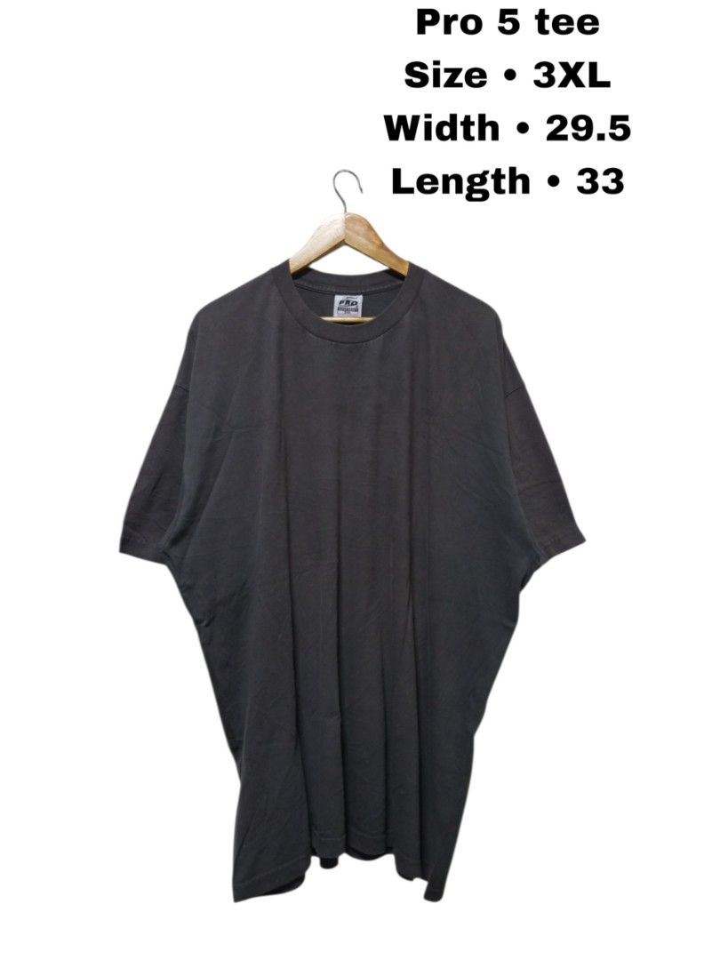 PRO SUPER HEAVY 3XL T-Shirt (Category: Tshirts & Polo Shirts ) located in Magdalena. Submitted by magdalenathrift20 (Listing ID 1462176154, Image 1). Description: - PRO Super Heavy T-Shirt - Size: 3XL - Color: Dark Grey - Measurements: Width 29.5 inches, Length 33 inches - Material: 100% Cotton - All U.S. Components - Assembled in U.S.A. - Ideal for everyday wear.