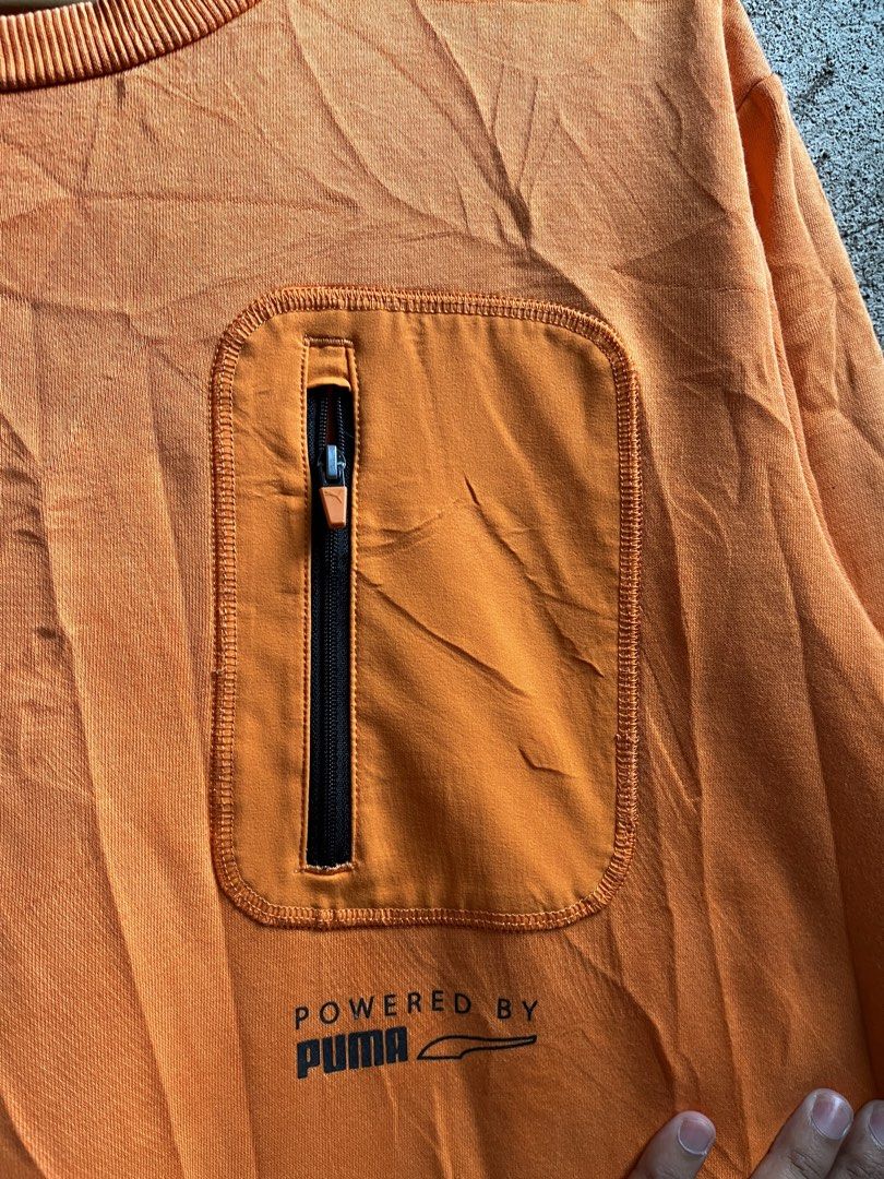 PUMA SWEATER (Category: Hoodies) located in Cagayan de Oro. Submitted by rewornthriftph (Listing ID 1462046626, Image 2). Description: width: 23 length: 27.5 large | OVERSIZED also on small Color rate: 9.5/10 Issue: NEED WASH In EXCELLENT Condition See details and reference on slides Payment Methods: GCASH/JNT PLS MANAGE YOUR EXPECTATIONS. THRIFT ITEMS, NO CANCELLATION ₱400.