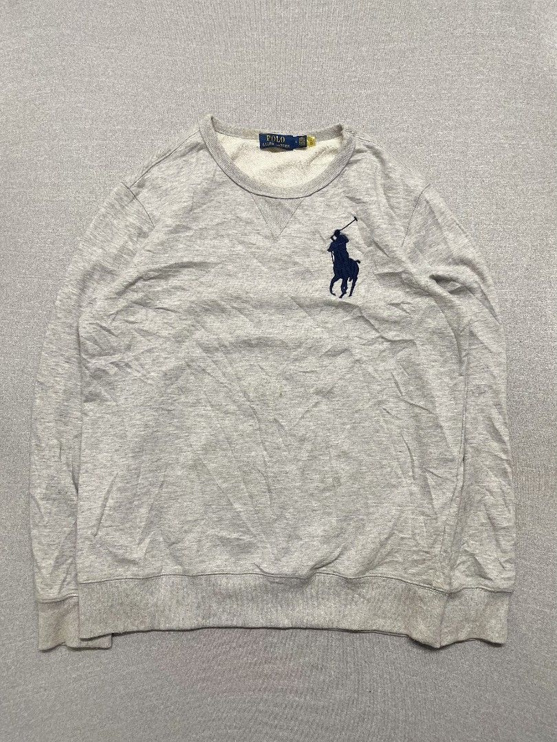 Ralph Lauren Big Logo Sweater (Category: Hoodies) located in Manila. Submitted by _retrovate (Listing ID 1462140677, Image 1). Description: Large 9.5/10 condition.