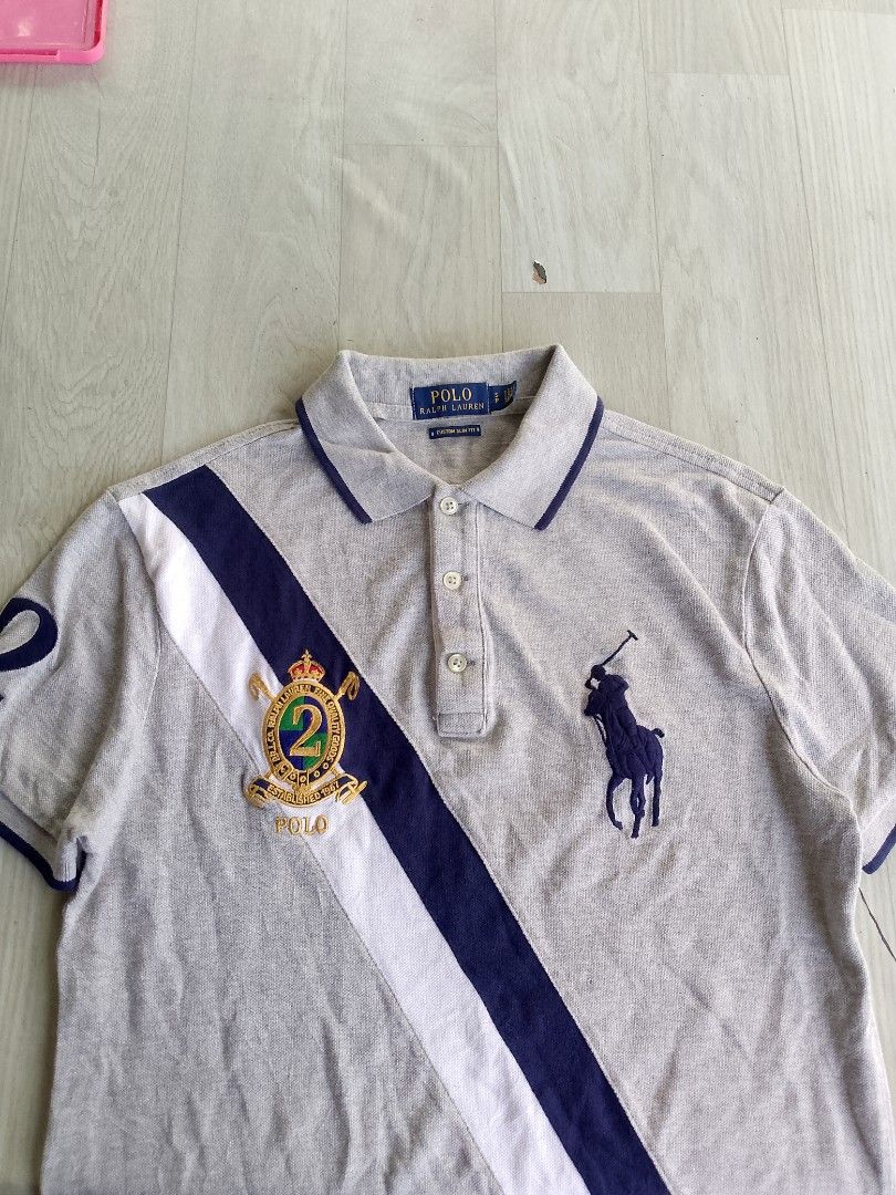 Ralph Lauren Polo Shirt (Category: Tshirts & Polo Shirts ) located in Governor Generoso. Submitted by alv.pony (Listing ID 1459729200, Image 1). Description: Ralph Lauren Custom Slim Fit With Classic Big Pony Icon ( Grey ) - Color Way As New Condition W - 20" L - 27" Issue: None Condition Rate: 10/10 Color Rate: 10/10 Perfect Fit: Men's Note: This item is Second Hand/Thrifted, but we also secured the condition and this item is ready to wear. Pric