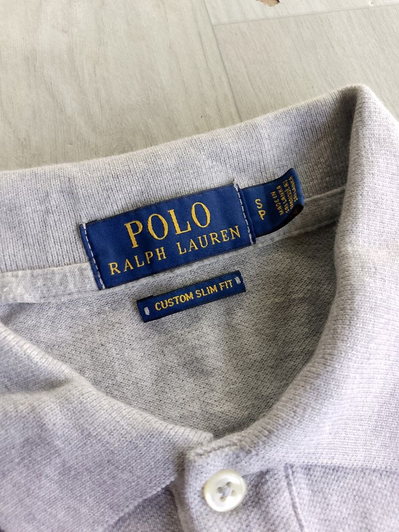 Ralph Lauren Polo Shirt (Category: Tshirts & Polo Shirts ) located in Governor Generoso. Submitted by alv.pony (Listing ID 1459729200, Image 3). Description: Ralph Lauren Custom Slim Fit With Classic Big Pony Icon ( Grey ) - Color Way As New Condition W - 20" L - 27" Issue: None Condition Rate: 10/10 Color Rate: 10/10 Perfect Fit: Men's Note: This item is Second Hand/Thrifted, but we also secured the condition and this item is ready to wear. Pric