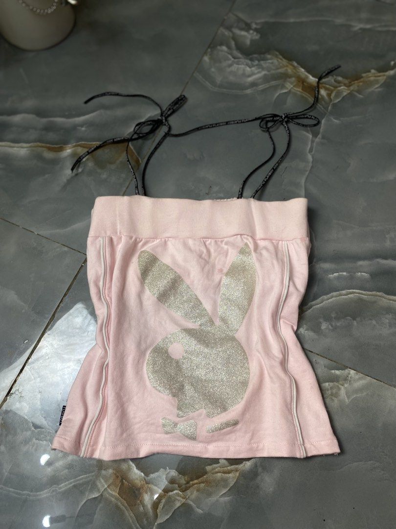 rare playboy pink top (Category: Sleeveless) located in Cavite. Submitted by medeathrifts (Listing ID 1462254526, Image 2). Description: 𝜗𝜚 RARE PLAYBOY 🇯🇵 brand ── ⟢ ・⸝⸝ ⋮ ⌗ ┆꩜ 𝒔𝒊𝒛𝒆: small-medium (𝒐𝒏𝒆 𝒔𝒕𝒐𝒄𝒌 𝒐𝒏𝒍𝒚) ⋮ ⌗ ┆꩜ pink actual color ♡ ⋮ ⌗ ┆꩜ 𝒅𝒆𝒇𝒆𝒄𝒕: — ── ⟢ ・⸝⸝ 𝓪𝓾𝓬𝓽𝓲𝓸𝓷 ୨୧ 𝐥𝐨𝐜𝐤 ₱𝟑𝟓𝟎𝟎 | $𝟓𝟔 𝐔𝐒𝐃 (𝒂𝒖𝒕𝒐 𝒚𝒐𝒖𝒓𝒔).
