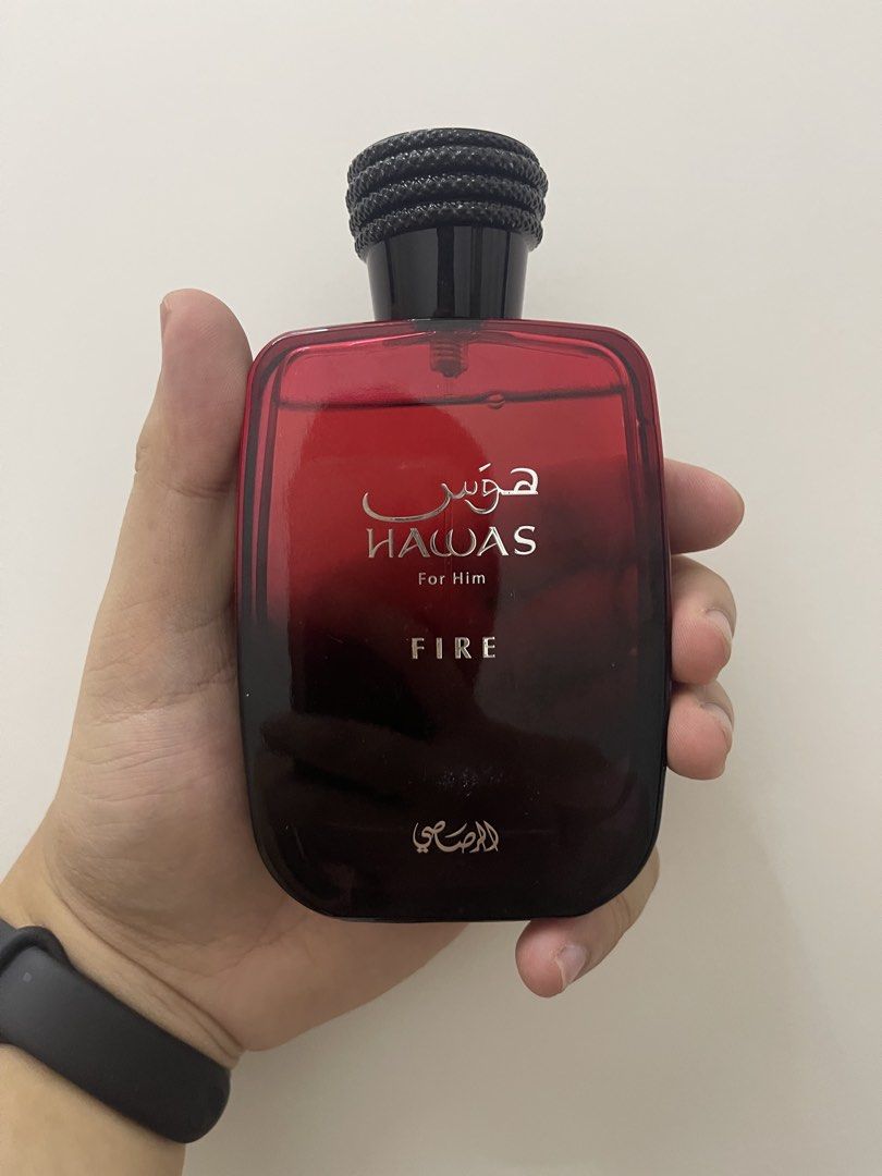 Rasasi Hawas Fire (Category: Fragrance & Deodorants) located in Manila. Submitted by john06vincent (Listing ID 1462231106, Image 1). Description: Dupe of Gissah Imperial Valley. See Juice Level, with original box also..