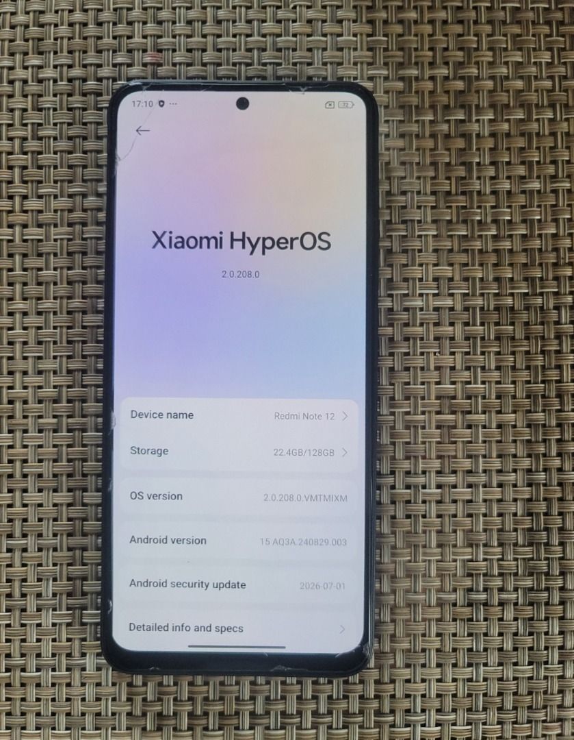 Redmi note 12 (Category: Samsung) located in Caloocan City. Submitted by niel3666 (Listing ID 1462248449, Image 1). Description: .