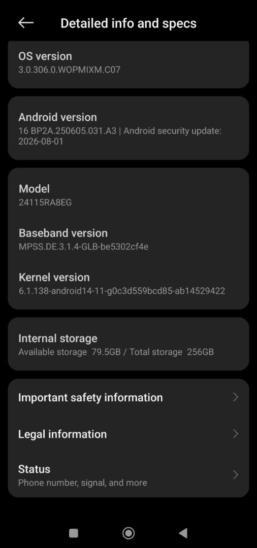 Redmi Note 14 pro plus 5G (Category: Xiaomi) located in Baguio. Submitted by elloves (Listing ID 1462184088, Image 3). Description: Selling my ⭐ Redmi Note 14 Pro Plus 5g ⭐ No issues -200MP main camera -Color: Midnight Black -Storage and Ram: 8+256Gb -With 120 watts charger -will reset din po pag may sure buyer na -9 mos pa lang po sakin Reason for selling: will upgrade More specs: https://www.mi.com/ph/product/redmi-note-14-pro-plus-5g/ 📌 Locat