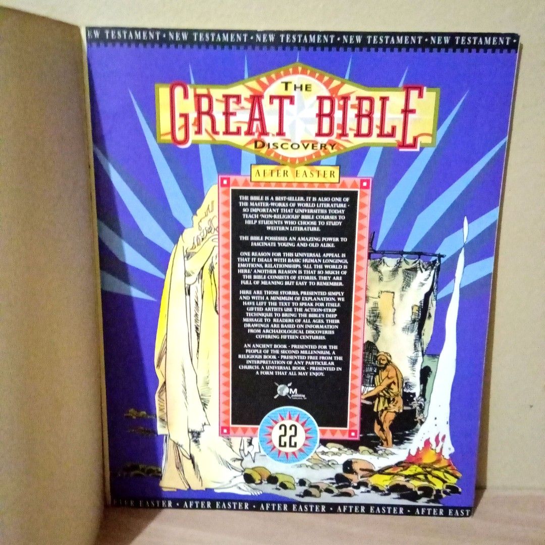Religion Book: THE GREAT BIBLE DISCOVERY ("AFTER EASTER") (Category: Religion Books) located in Meycauayan. Submitted by namethesizemkt (Listing ID 1462122389, Image 2). Description: .