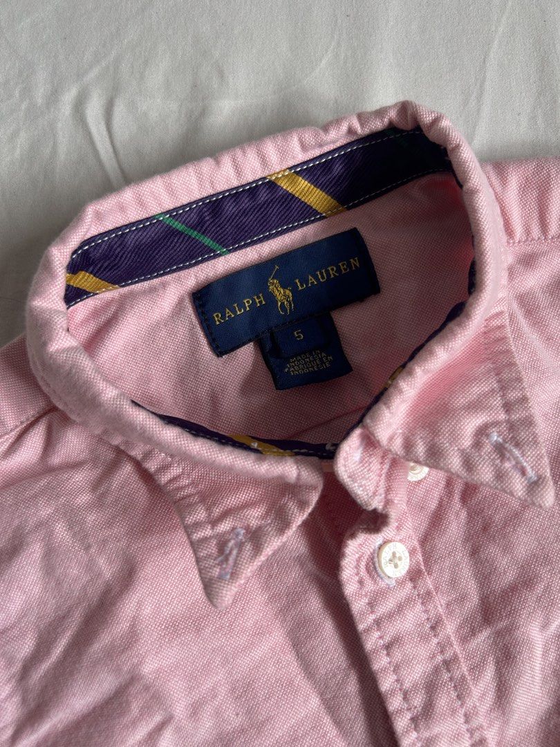 RL buttoned shirt (Category: Babies & Kids Fashion) located in Tacloban City. Submitted by homeresmik34297 (Listing ID 1462072834, Image 2). Description: 5T.