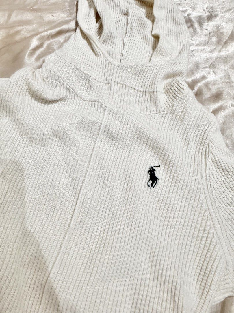 RL Kneaded Sweater in White Size S-M (Category: Coats, Jackets and Outerwear) located in Manila. Submitted by strawberrymelo (Listing ID 1462065498, Image 2). Description: .