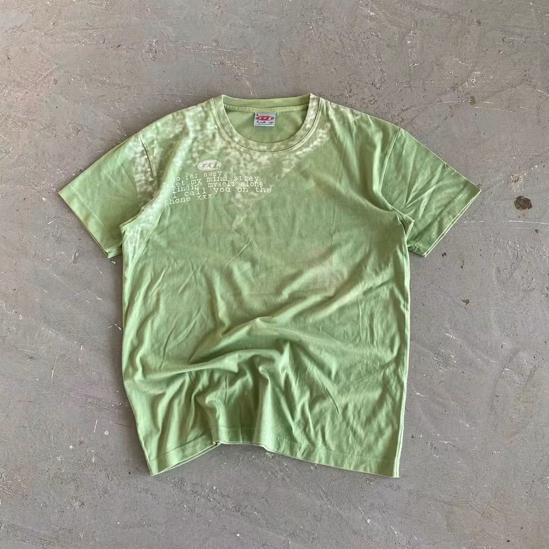 rrj funk up (Category: Tshirts & Polo Shirts ) located in Malabon City. Submitted by not_just_fits (Listing ID 1462223247, Image 1). Description: • dimes: 21.5 × 27 • condition: excellent condition • flaw/s: minimal discoloration.