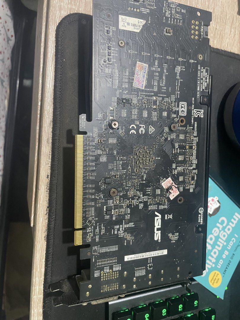Rx570 4gb asus rog strix gpu (Category: Computer Parts) located in Caloocan City. Submitted by acedgreat (Listing ID 1462133106, Image 2). Description: Asus rog strix rx570 4gb Used for 3 years gaming mainly dota 2.