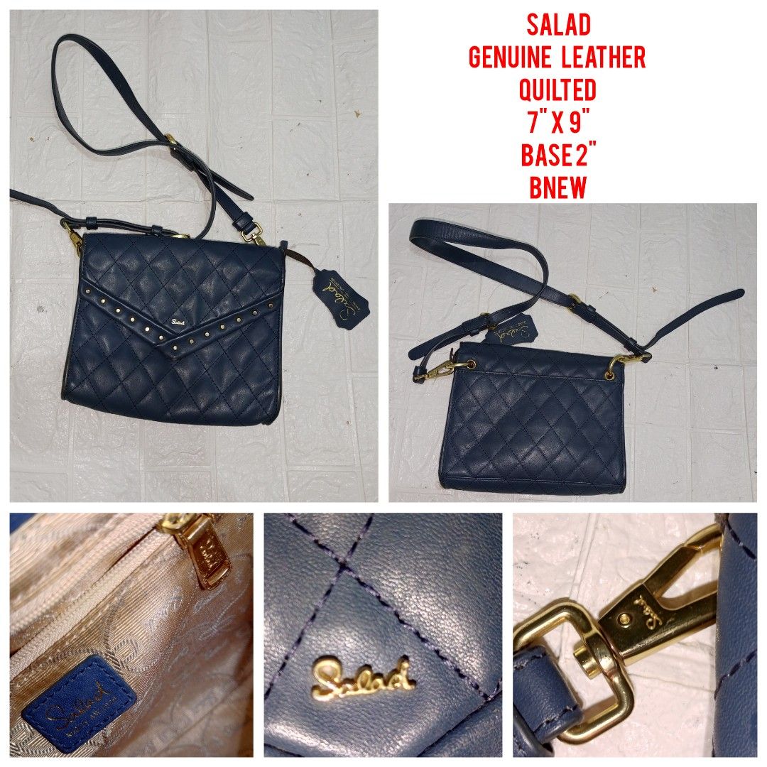 Salad Genuine Leather Bag (Category: Shoulder Bags) located in Manila. Submitted by shoekendi (Listing ID 1462157946, Image 1). Description: looks new.