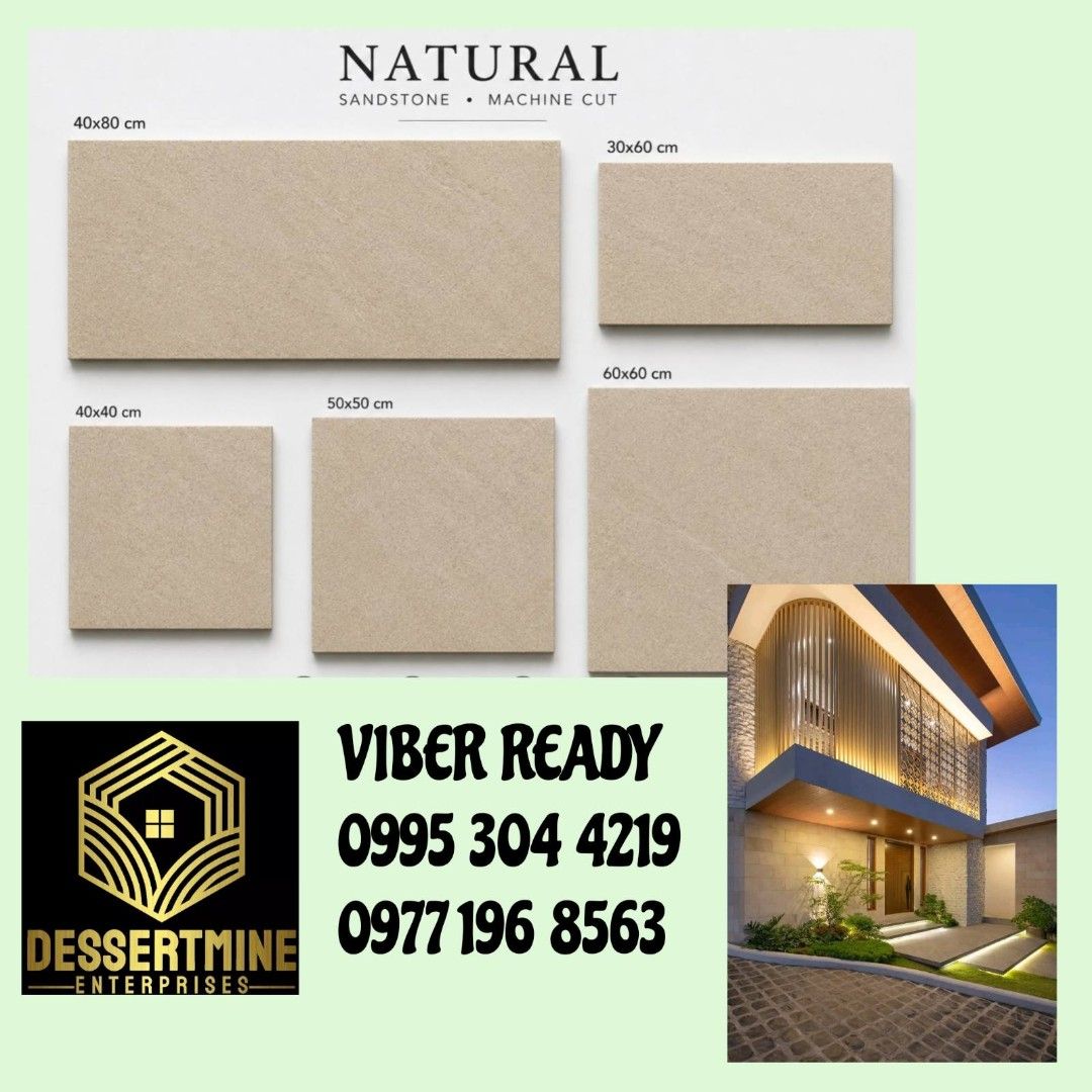 SANDSTONE 30X60CM (Category: Construction & Building Materials) located in San Mateo. Submitted by dessertmineenterprises1702 (Listing ID 1462258392, Image 3). Description: 4500 per sqm.