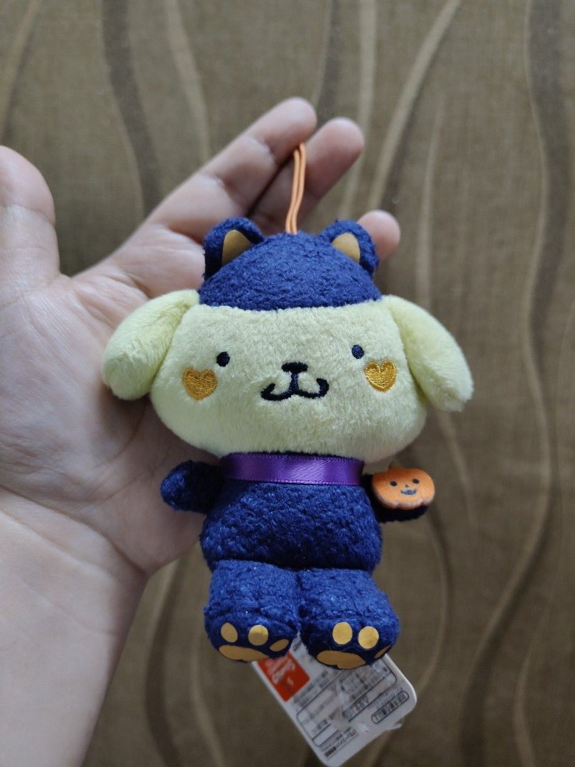 Sanrio Pompompurin Plush Charm (Category: Plushies & Soft Toys) located in Santa Rosa. Submitted by mmps249.1 (Listing ID 1462145908, Image 1). Description: Crossposted Mine now, pay now shipping courier: JRS only Gcash payment upon order No reservations.