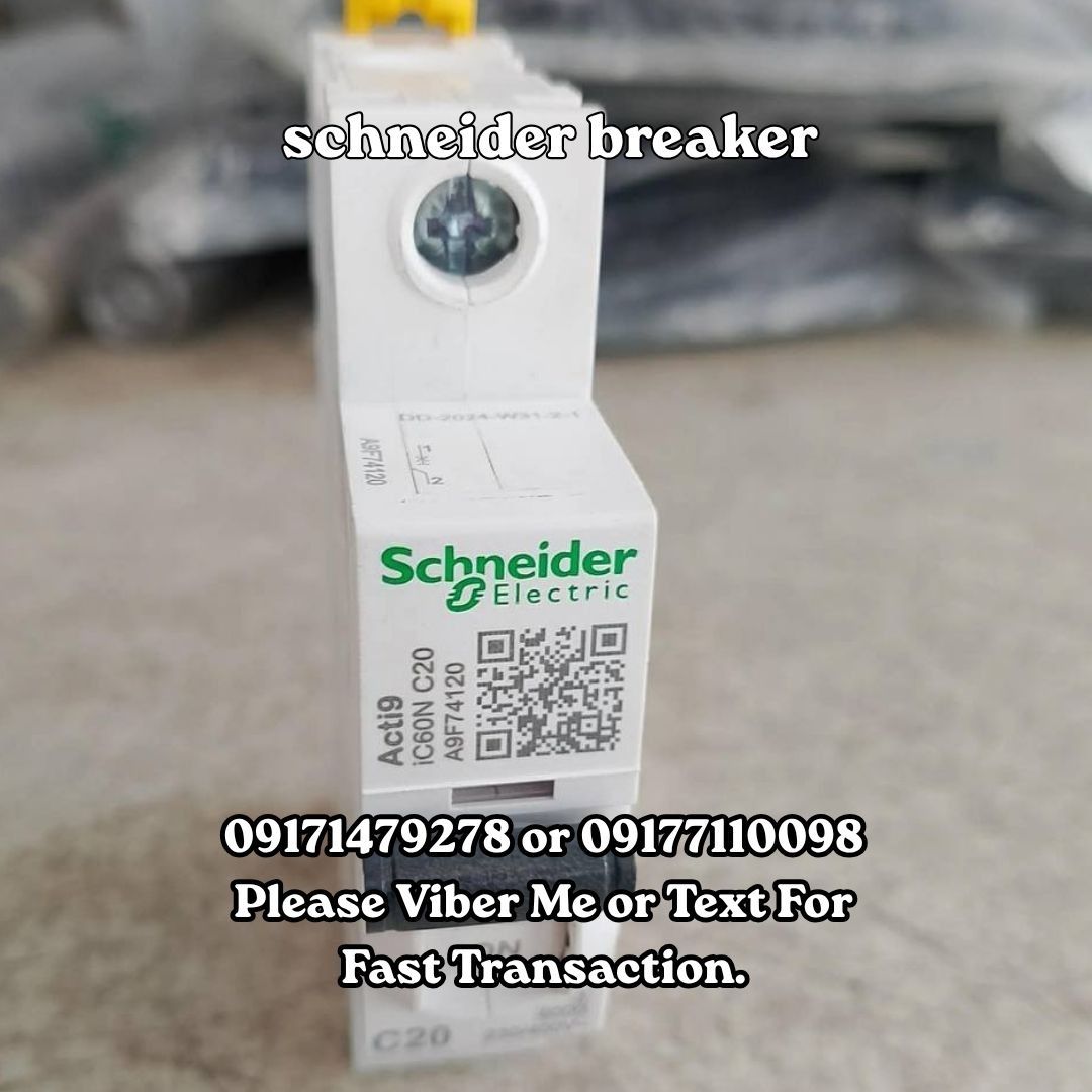 schneider breaker (Category: Home Improvement Tools & Accessories) located in Manila. Submitted by 09171479278_elsie. (Listing ID 1462093517, Image 1). Description: schneider breaker.