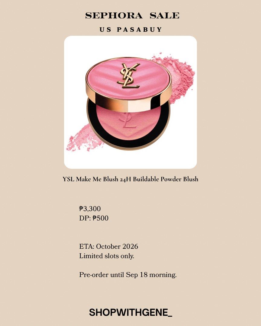 Sephora US Sale (Category: Makeup) located in Manila. Submitted by shopwithgene_ (Listing ID 1462210189, Image 2). Description: .