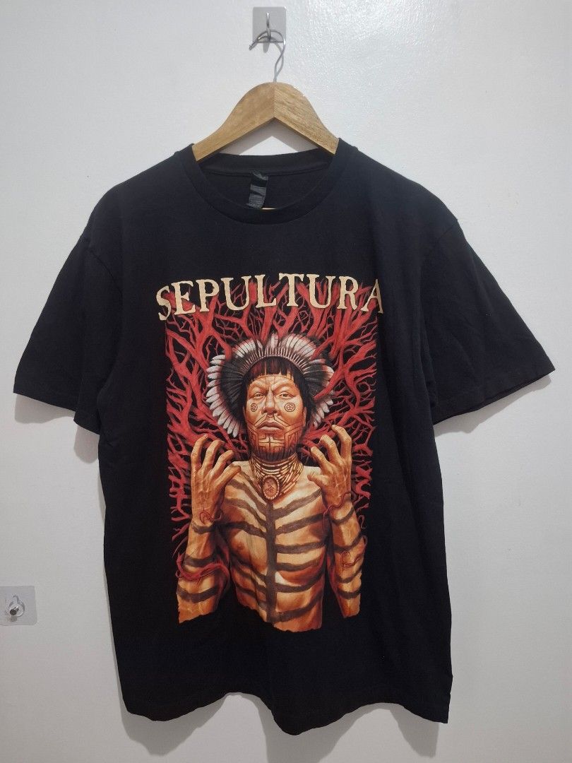 Sepultura size large (Category: Tshirts & Polo Shirts ) located in Tarlac. Submitted by christopher.24 (Listing ID 1462137167, Image 1). Description: good as new legit merch.