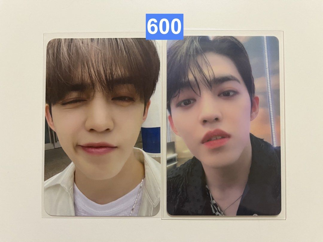 SEVENTEEN s.coups & JEONGHAN Photocards (Category: K-Wave Merchandise) located in Mandaluyong City. Submitted by ryshe (Listing ID 1462098515, Image 2). Description: SCOUPS & JEONGHAN PHOTOCARDS - sold as a set (per photo) - all onhand, payo - for every purchase, you may choose a freebie (pc, lenti, other inclusions, *unsealed albums if taking a lot of sets*) last photo x - @rycheol Face The Sun, Attacca, Sector 17, Going Seventeen, Semicolon, An