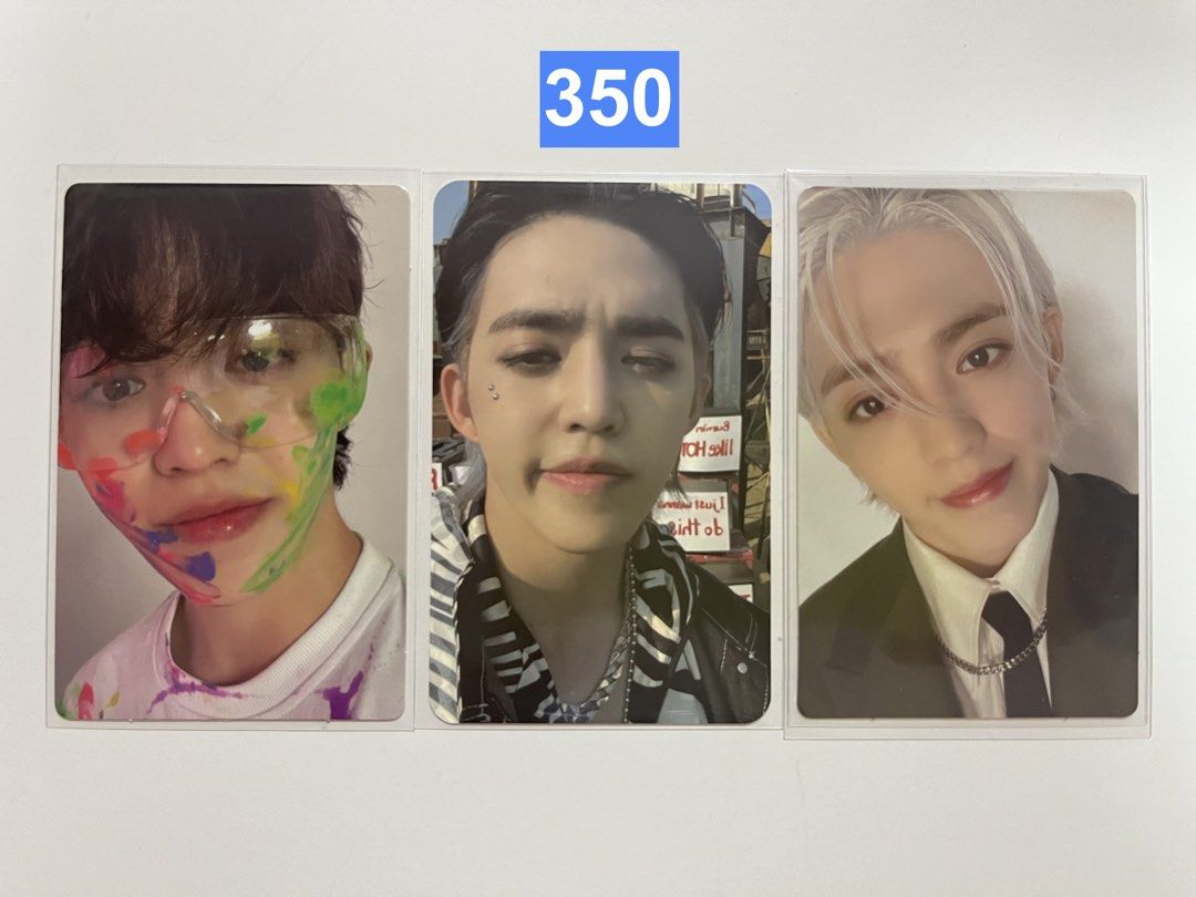 SEVENTEEN s.coups & JEONGHAN Photocards (Category: K-Wave Merchandise) located in Mandaluyong City. Submitted by ryshe (Listing ID 1462098515, Image 3). Description: SCOUPS & JEONGHAN PHOTOCARDS - sold as a set (per photo) - all onhand, payo - for every purchase, you may choose a freebie (pc, lenti, other inclusions, *unsealed albums if taking a lot of sets*) last photo x - @rycheol Face The Sun, Attacca, Sector 17, Going Seventeen, Semicolon, An