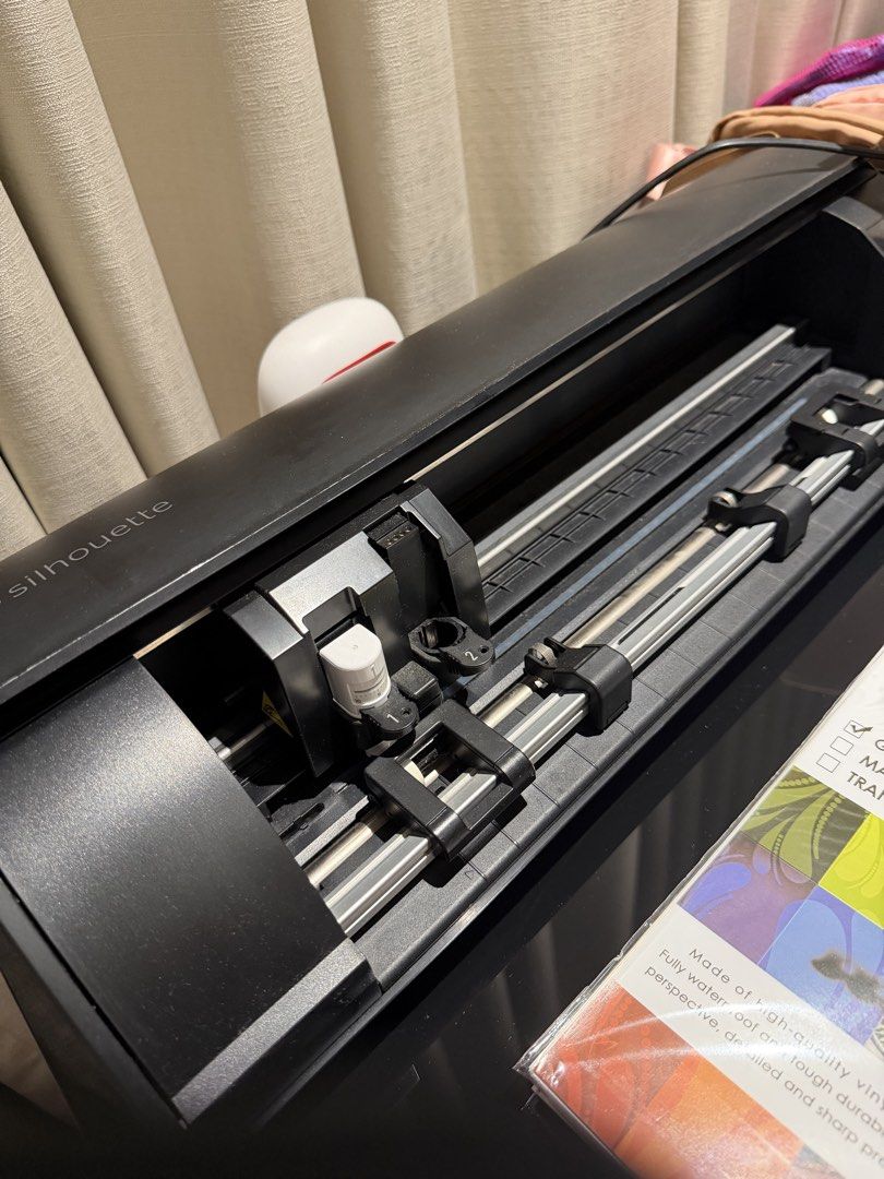 Silhouette Cameo 5 Cutting Machine (Category: Craft Supplies & Tools) located in Manila. Submitted by squathleen (Listing ID 1462165592, Image 2). Description: - Lightly Used Silhouette cutting machine - Perfect for crafting and vinyl cutting - Comes with blade assembly - In good working condition - Ready for your next creative project! RFS: not enough time to learn how to use this, it was a parked hobby 😆 complete box Im from san juan city. Lal