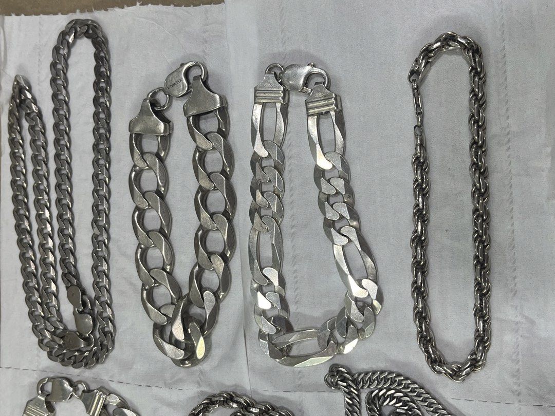 Silver 925 italy 150perGram (Category: Jewelry) located in Manila. Submitted by jeferrer (Listing ID 1462061882, Image 3). Description: For Sale 100% Silver 100% no issue 150pesos per Gram Only Maganda investment po yan Tumataas pa Silver Value.