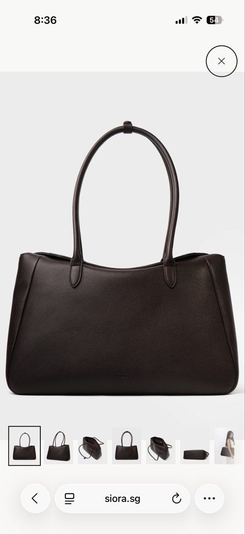 Siora bag (Category: Tote Bags) located in Caloocan City. Submitted by helloitsmeara (Listing ID 1462041455, Image 1). Description: ✨ Made with vegan leather ✨Magnetic flaps for convenience ✨One laptop compartment that fits a 14” laptop (measured diagonally) ✨Two smaller compartments for other essentials PRODUCT DETAILS ✨Made of premium vegan leather ✨1 laptop compartment that fits up to 14” laptops (measured diagonally), secured with a magnetic 