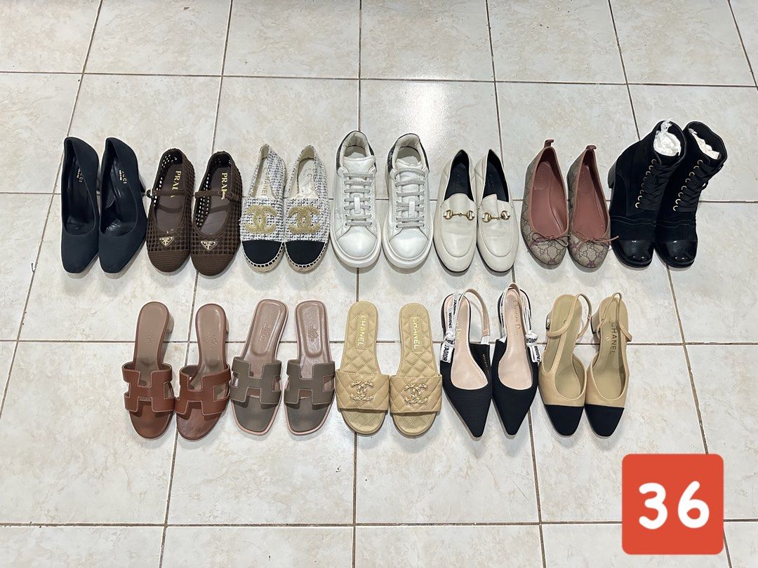 Size 36 (Category: Flats & Sandals) located in Marikina City. Submitted by georgiaprelovestuff (Listing ID 1462140161, Image 1). Description: Size 36 Septem - BER Stocks 😍 Ber months na deserved nyo na bumili ng bagong Shoes/Sandals ❤️👟🩴🥿👡👠 Ang daming magaganda 😍 CREDIT CARD PAYMENT ACCEPTED 💵 For faster transaction pls direct message lang po or message me on V!b3r +639123488845 ship via JRS,J&t,LBC Same day Delivery via LALAMOVE or GRAB 