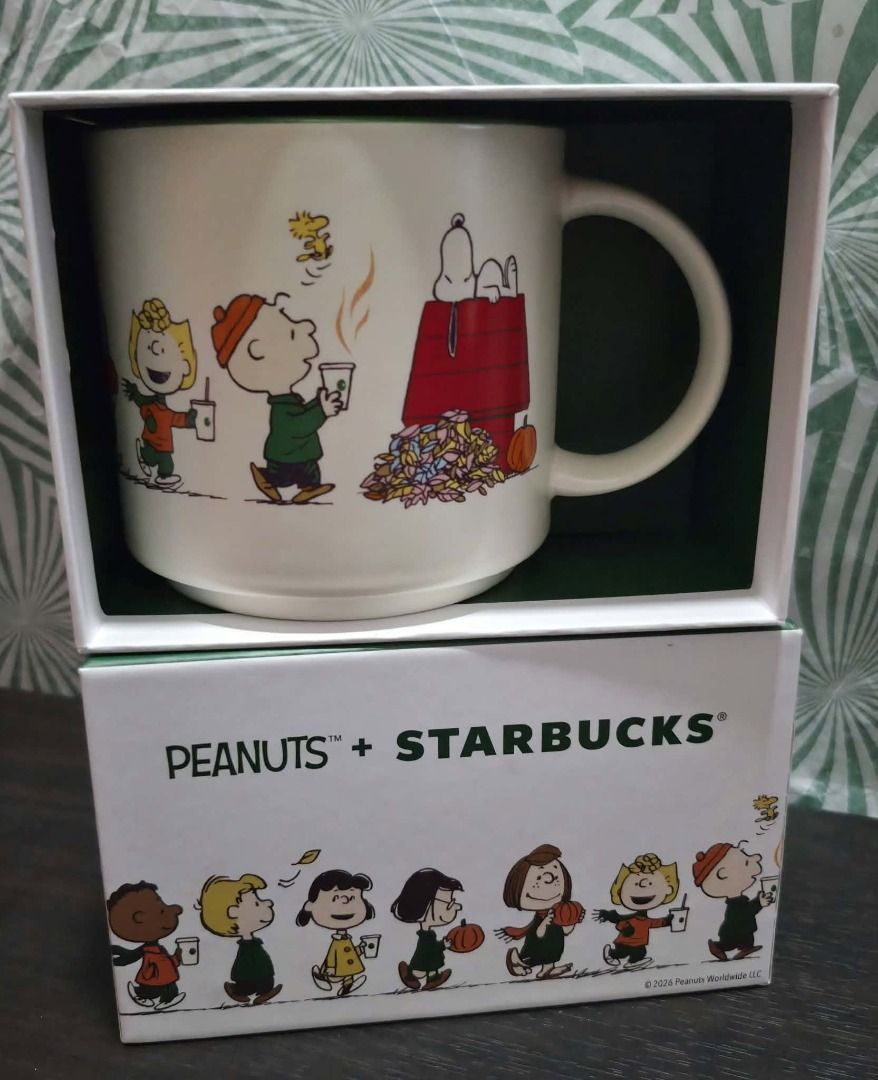 Snoopy Peanuts x Starbucks Ceramic Mug (Category: Coffee & Tea Tableware) located in Pasig City. Submitted by loveMYshop2022 (Listing ID 1462049338, Image 3). Description: Snoopy Peanuts x Starbucks Ceramic Mug NO TO FAKE / DUPLICATE ITEMS ✔️ORIGINAL ✔️BRANDNEW ✔️Limited Offer / limited Stocks Only 👍ready for pick up / on hand _ available 👍Location Pasig City 👍MOP Gcash / Maya / Gotyme / 👍CC Payment QRPH + 30.00 👍Feel FREE to Send Us DM -Dir