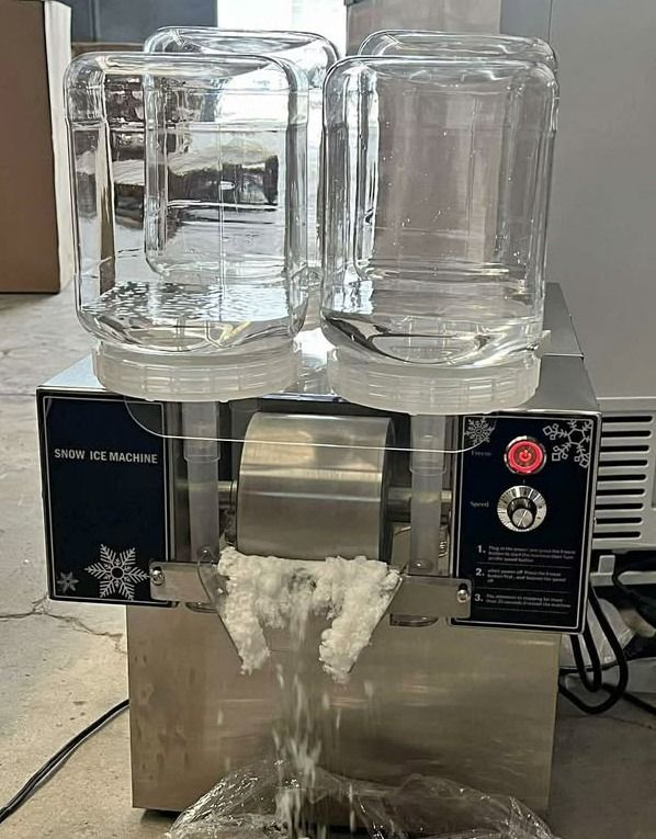 SNOW FLAKES MACHINE (Category: Ice-cream Makers) located in Manila. Submitted by khaigeronimo0421 (Listing ID 1462129635, Image 2). Description: FOR SALE!!! EP-XBJ60 - ₱16,490 EP-XBJ120 - ₱20,490 EP-XBJ124 - ₱23,990 EP-XBJ160 - ₱28,990 7days replacement warranty 3months warranty for parts and repair SHIPPING FEE IS NOT INCLUDED TO THE ITEM. You can visit our physical warehouse in Silang Cavite ,Talisay cebu, ,Angeles Pampanga.