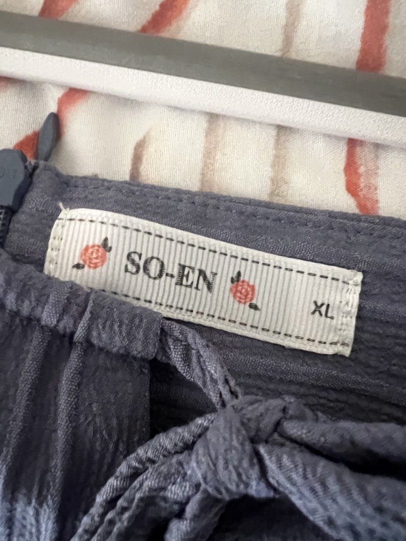 Soen Bluish Gray Pleated Dress (Category: Dresses) located in Manila. Submitted by jo_str (Listing ID 1462069497, Image 3). Description: Soen Bluish Gray Pleated Dress- Preloved Used once only.
